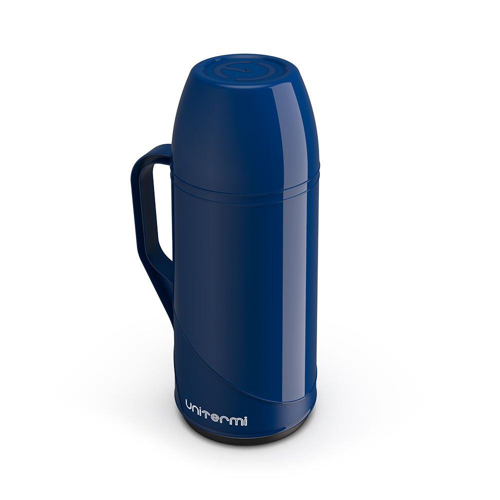 Garrafa Térmica Café Roma 1 Litro Unitermi - Azul — foto 1