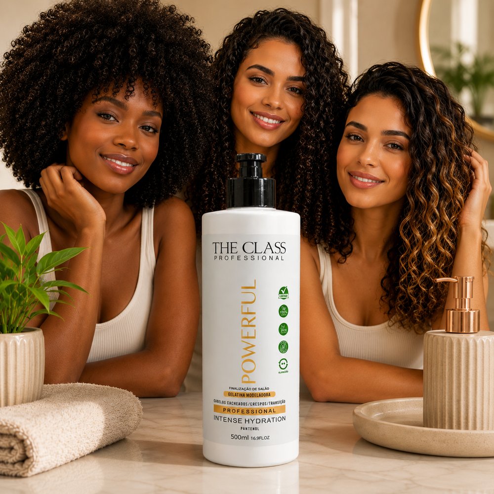 Gelatina Modeladora Cabelos Cacheados Crespos 500ml — foto 1