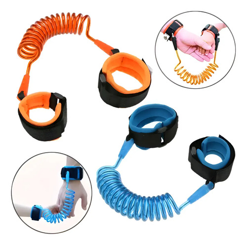 Pulseira de Segurança Anti-perda Infantil, Kit com 2