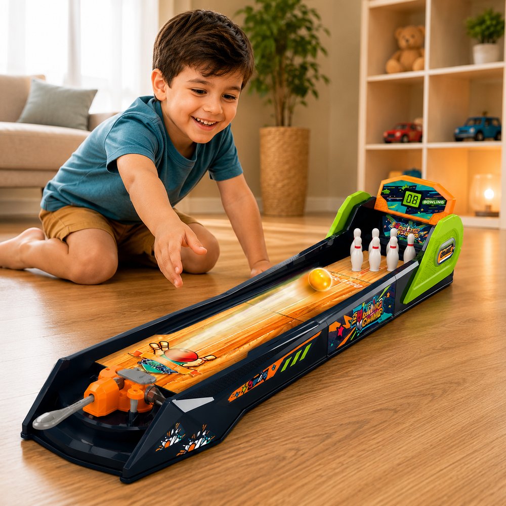 Jogo de Boliche Infantil Estilo Arcade — foto 1