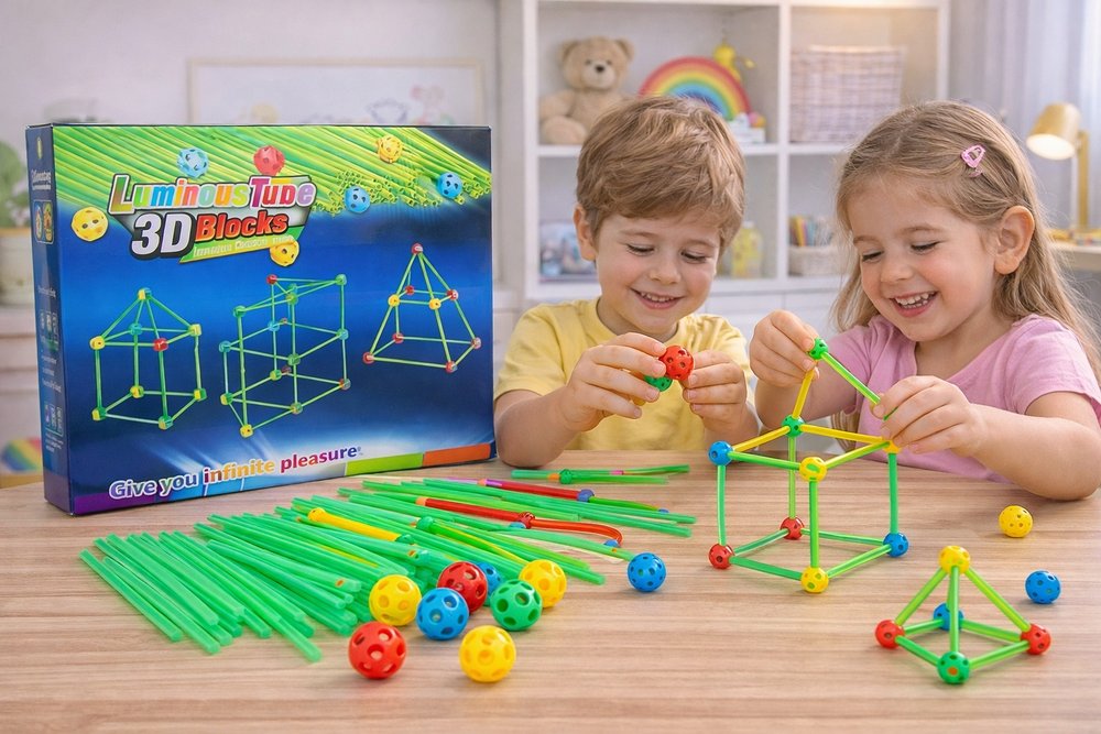 Jogo Varetas Brinquedo Para Montar Construção — foto 1