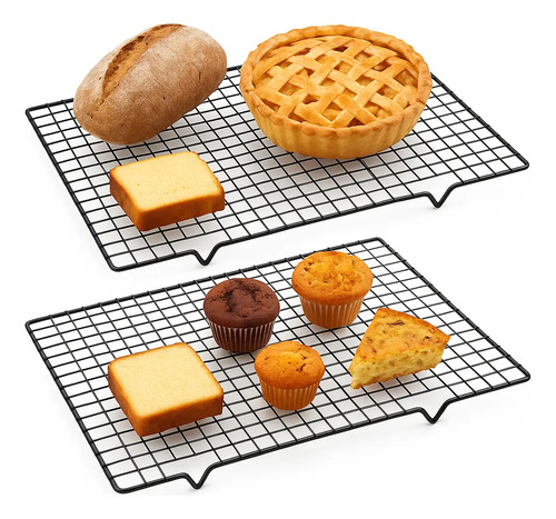 Kit 2 Grades de Resfriamento para Bolos, Doces e Pães