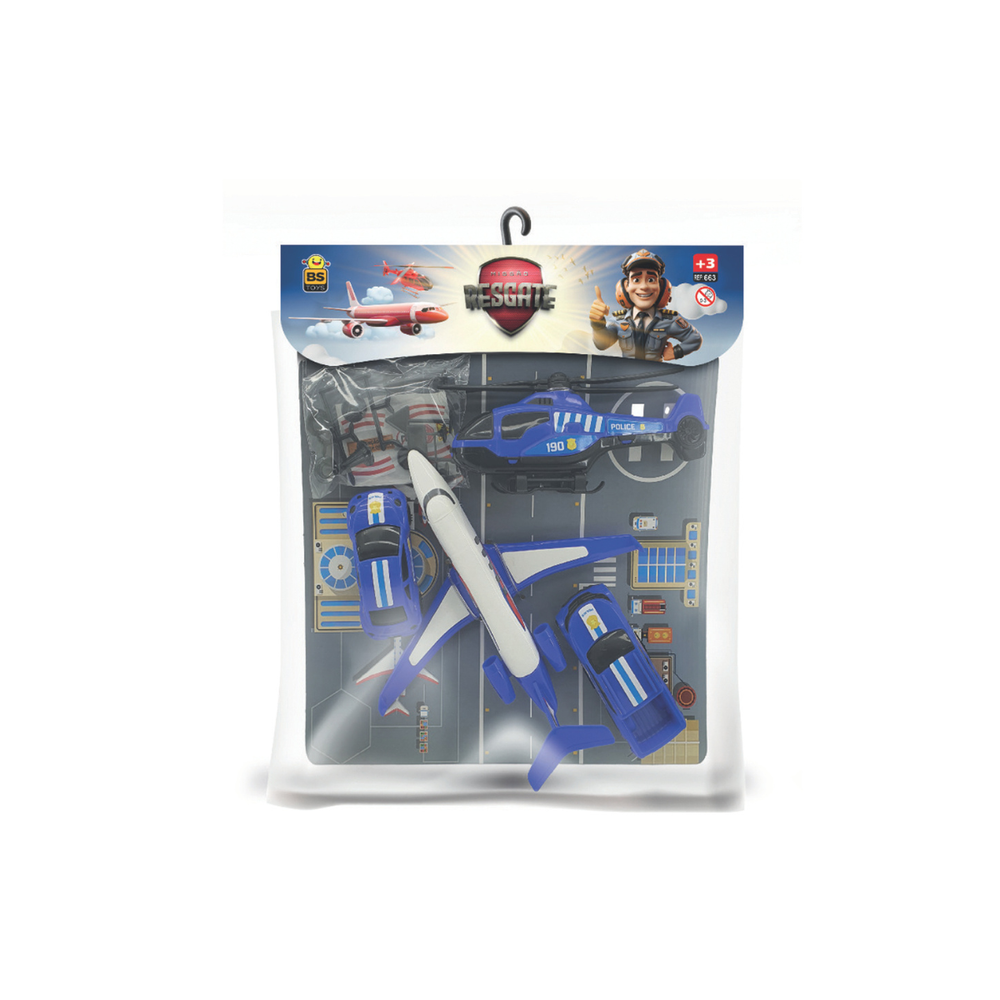 Kit Brinquedo Missão Resgate 4 Peças — foto 1