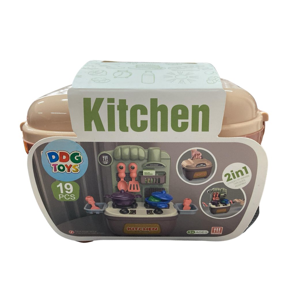 Kit Cozinha Infantil com 19 Peças