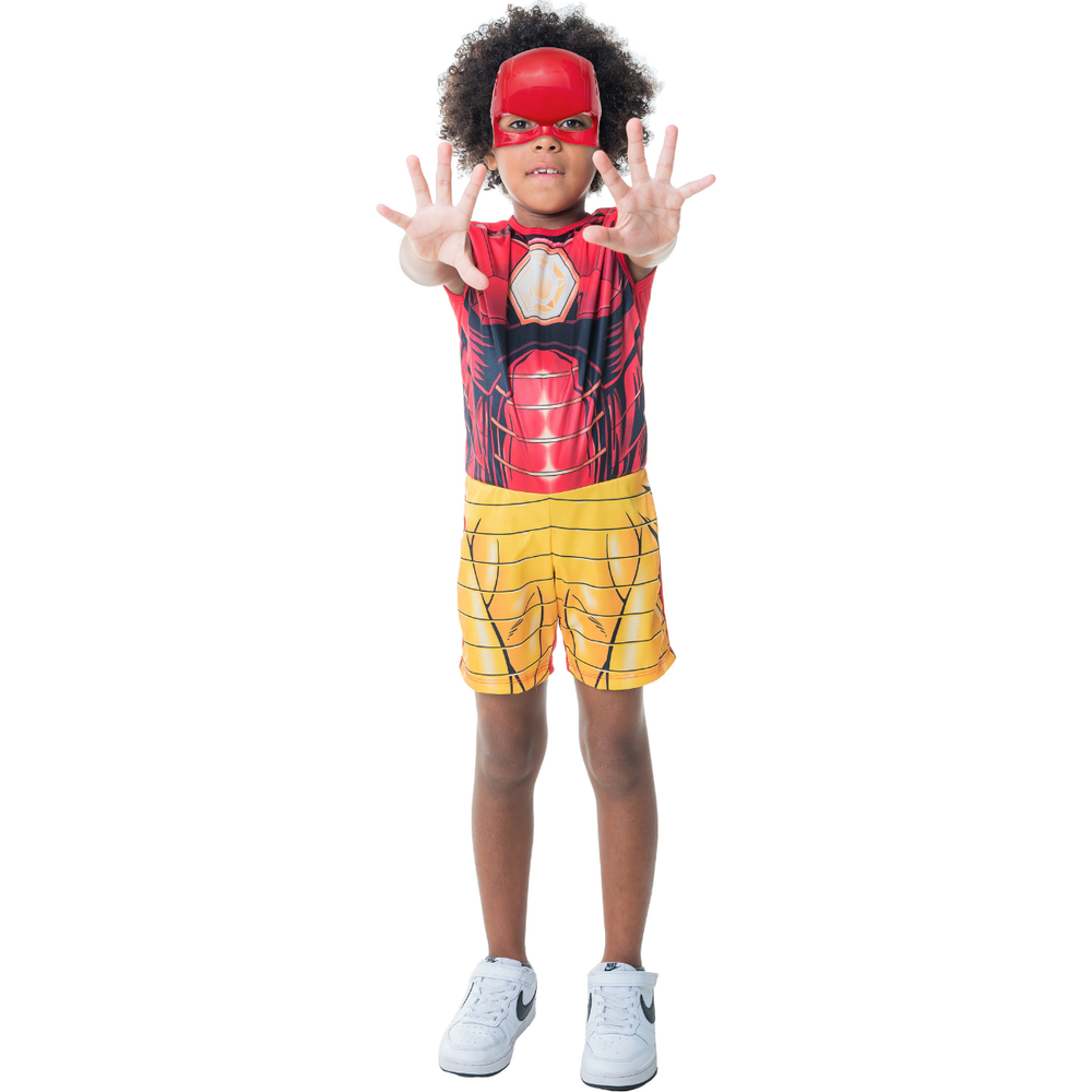 Kit Infantil Fantasia Homem de Ferro - P — foto 1