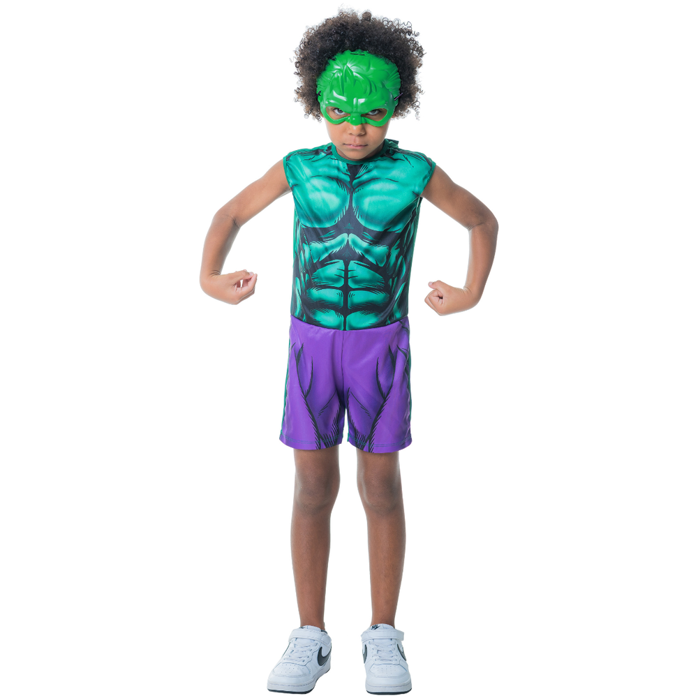 Kit Infantil Fantasia Hulk - G — foto 1
