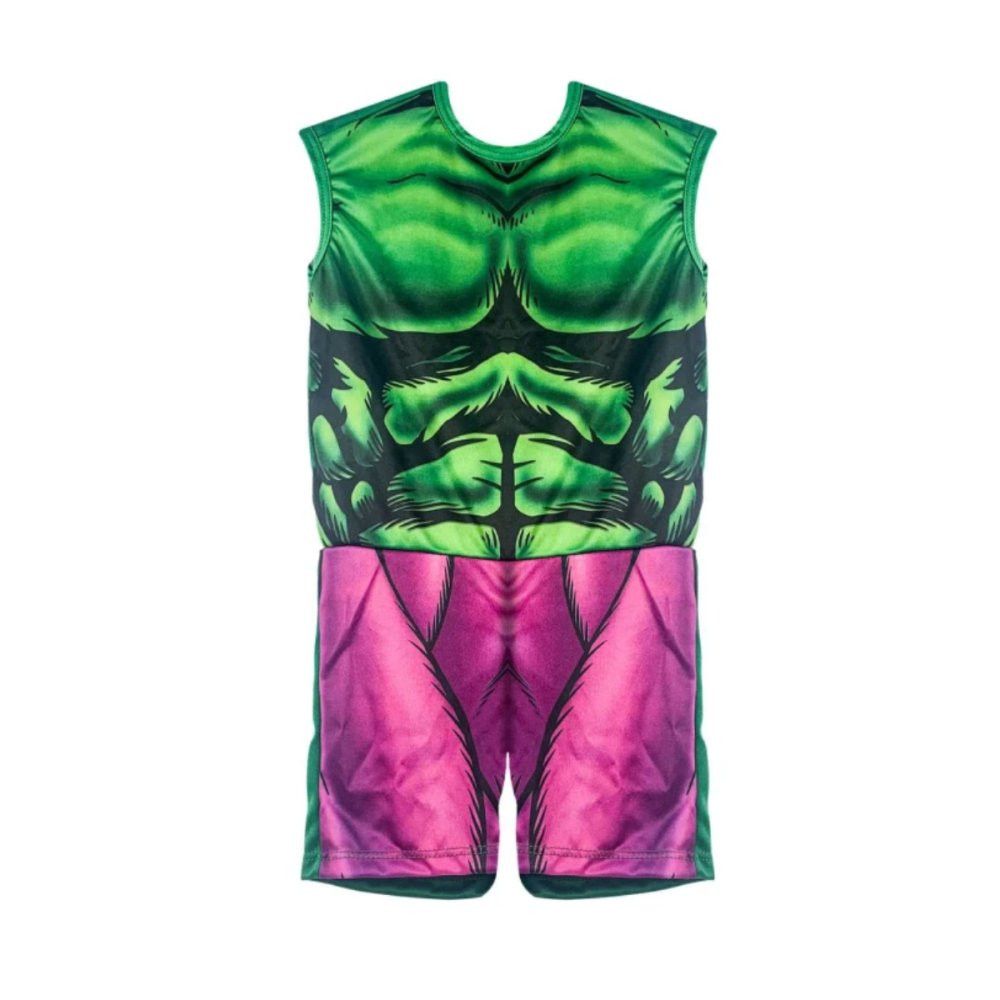 Kit Infantil Fantasia Hulk - P — foto 1