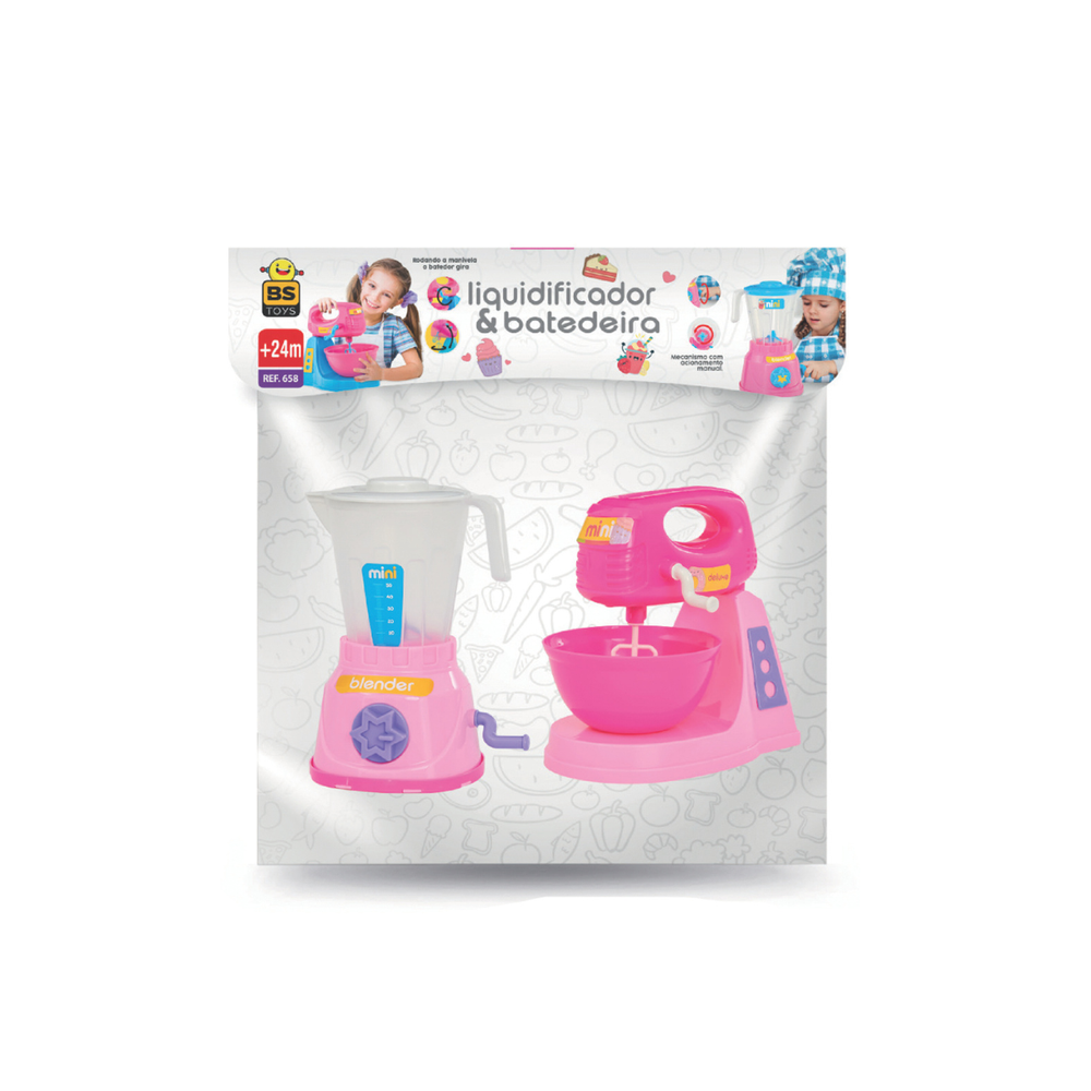 Kit Liquidificador e Batedeira Infantil — foto 1