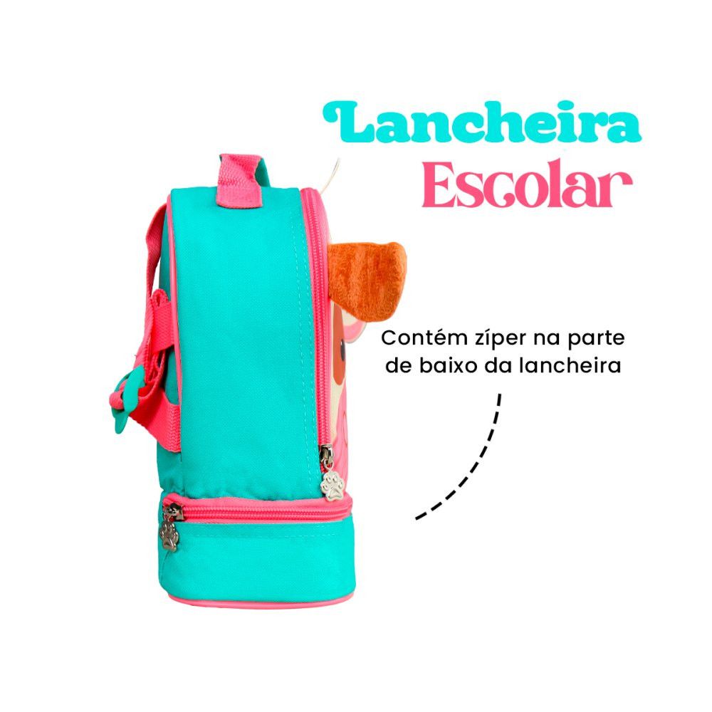 Lancheira Térmica Infantil Clio Pets Vaquinha 5,5L