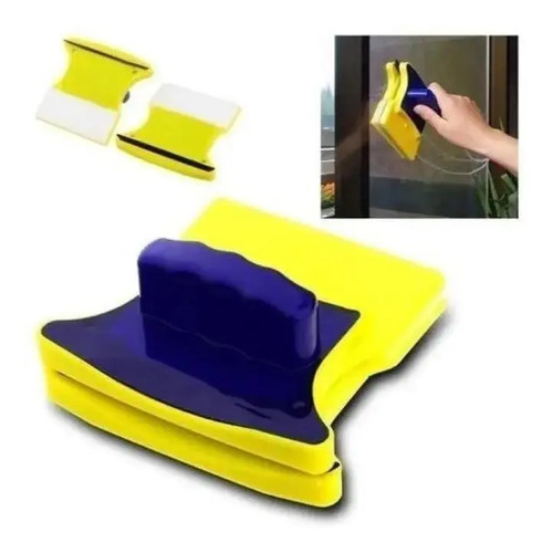 Limpador de Vidro Magnético Dupla Face para Janelas