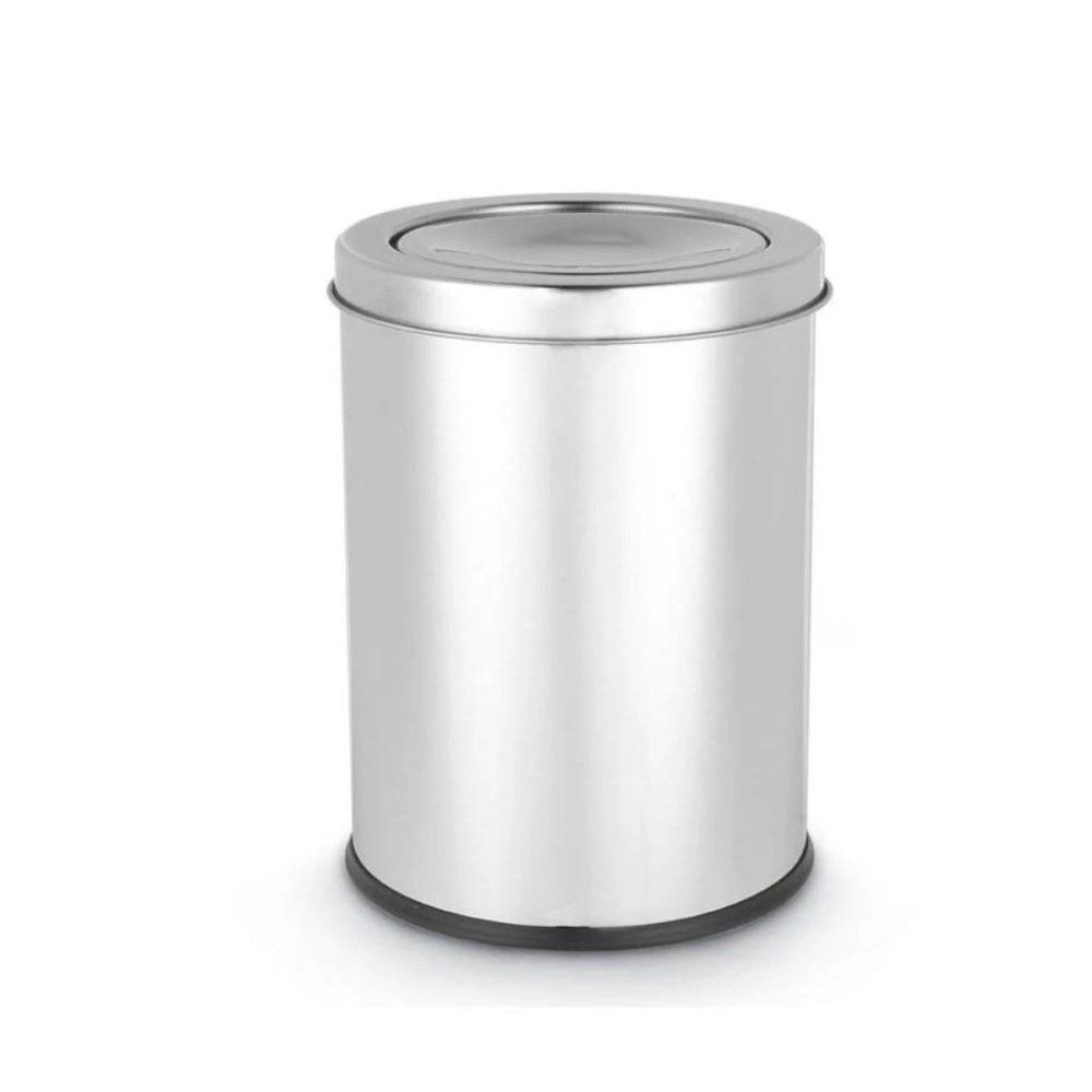 Lixeira Basculante Multiuso Inox -5 litros — foto 1