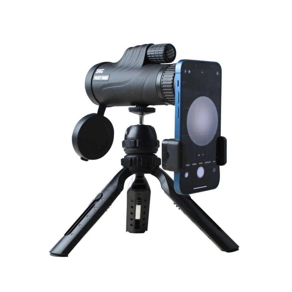Luneta Telescópica Pocket Range - Preta — foto 1