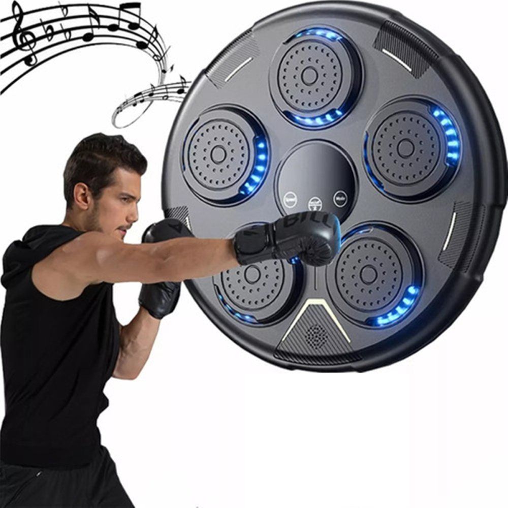 Máquina de Boxe Musical Inteligente - Preta — foto 1