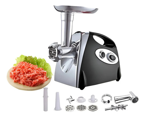 Moedor de Carne Elétrico com Funil para Linguiça 127V