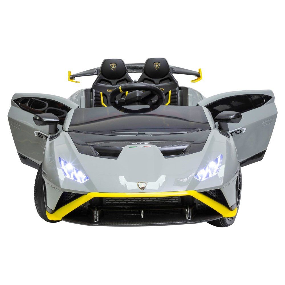 Mini Carro Elétrico Infantil Lamborghini STO - Cinza — foto 1