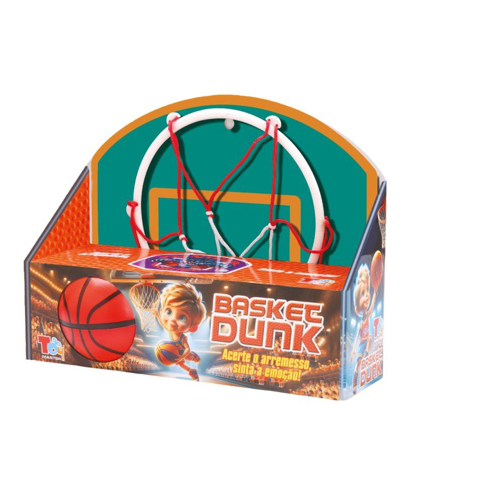 Mini Cesta de Basquete Infantil com Suporte — foto 1