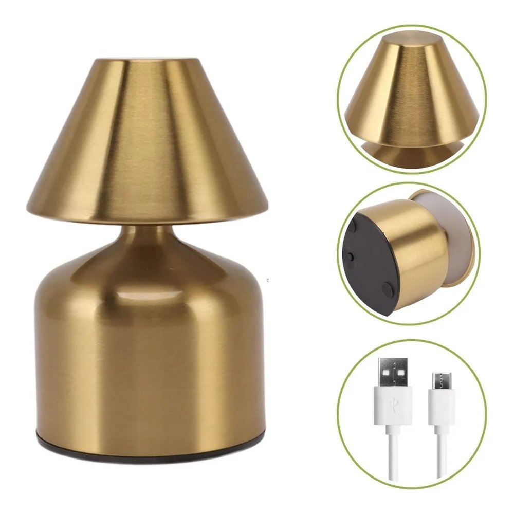 Mini Luminária LED Top Rio USB 3 Tons de Luz Sortida — foto 1