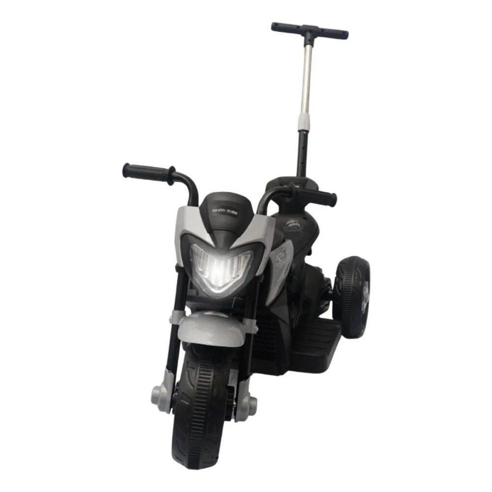 Mini Moto Esportiva Elétrica - Cinza — foto 1