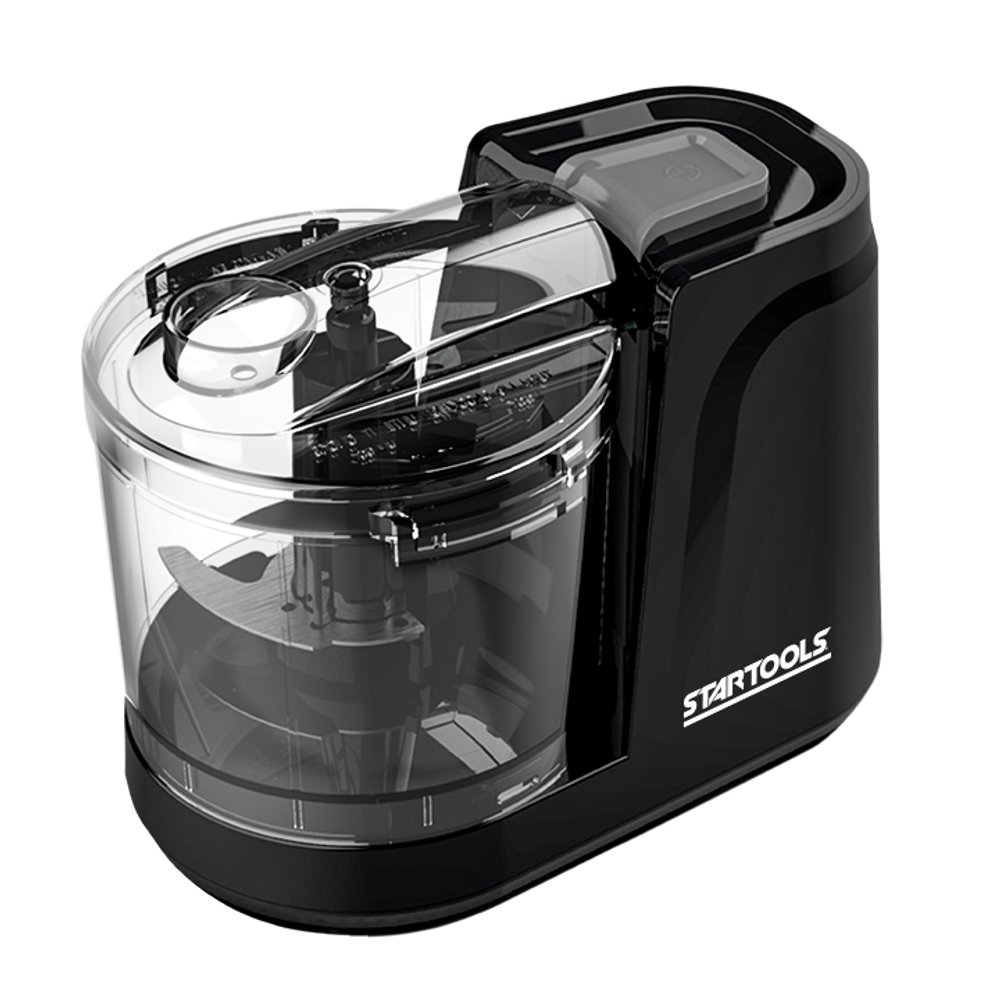 Mini Processador Triturador Elétrico 100W 127V 350ml - Preta — foto 1