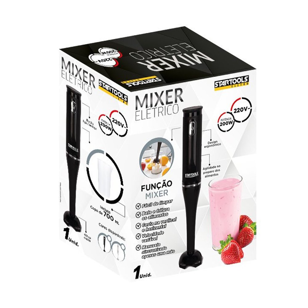 Mixer Elétrico Startools 200W 220V com Copo 700ml — foto 1