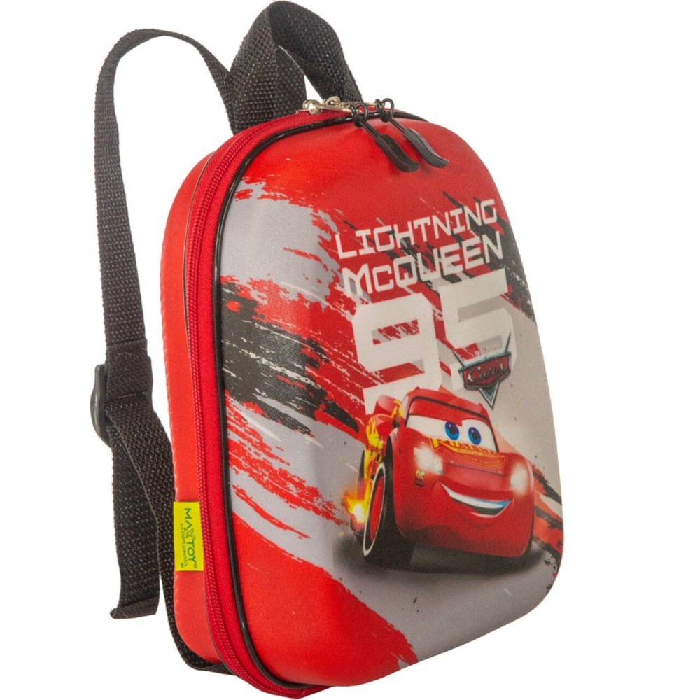 Mochila Infantil Cars Relâmpago McQueen Vermelha Tamanho P — foto 1