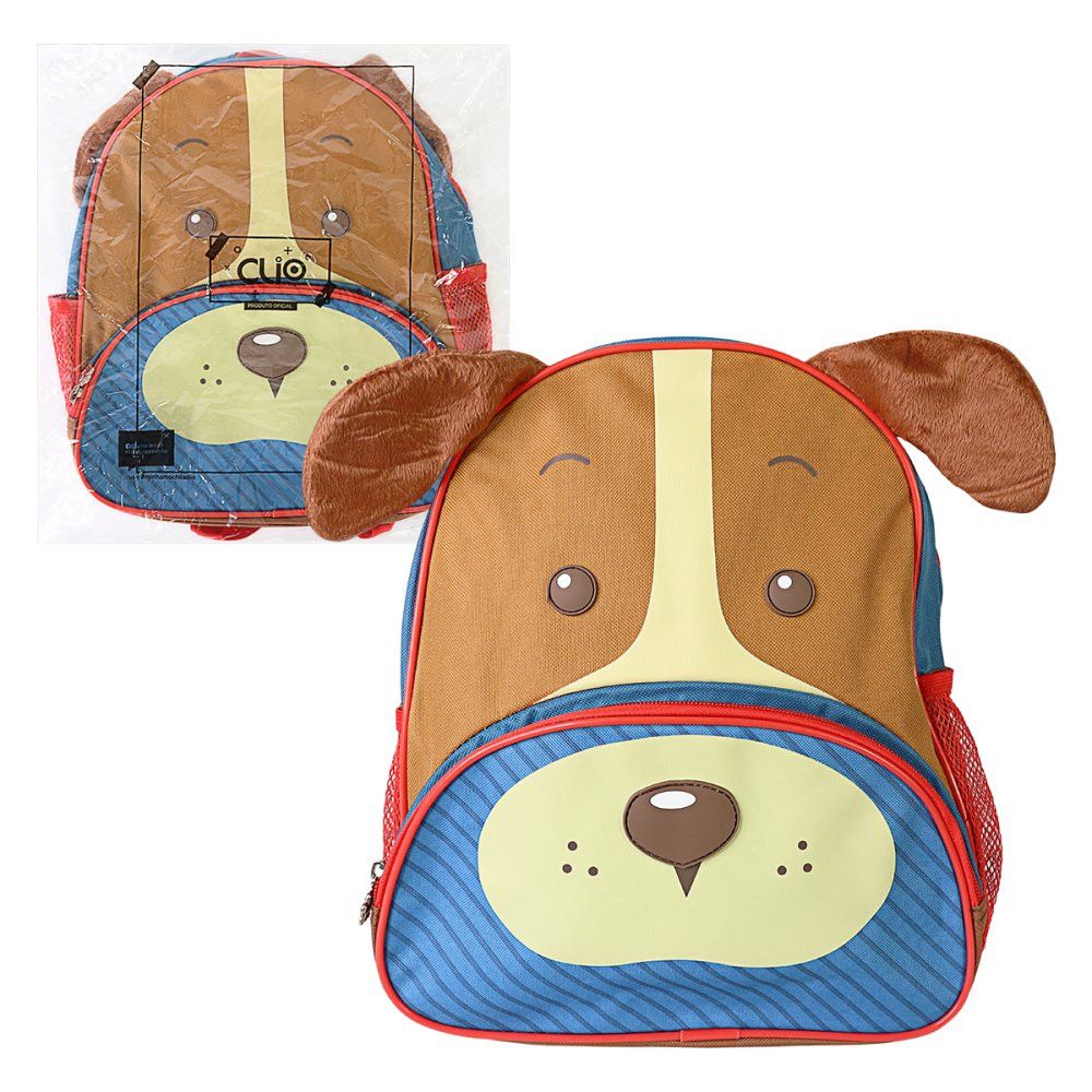 Mochila Infantil Com Alças - Cachorro Vermelho — foto 1