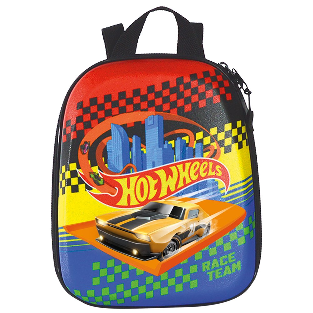 Mochila Infantil Hot Wheels Race Team Tamanho P - Multicolorido — foto 1