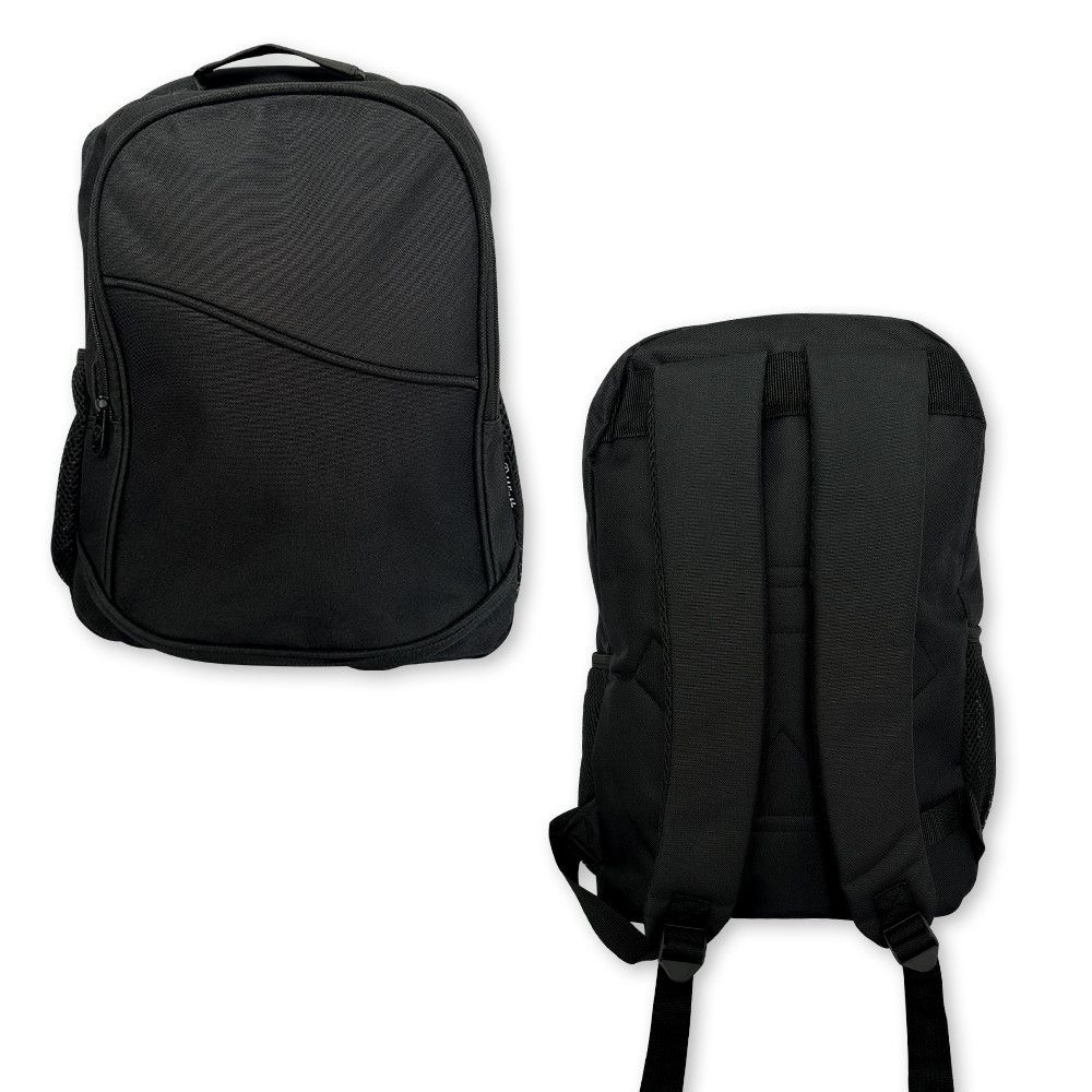 Mochila Rocie All Black Preta 18L para Notebook 15 Pol