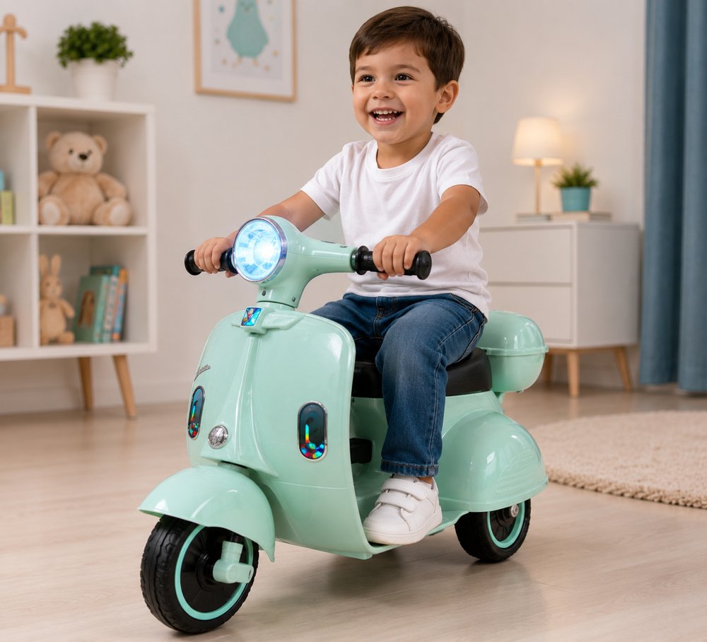 Moto Elétrica Infantil Scooter 6V - Tiffany — foto 1