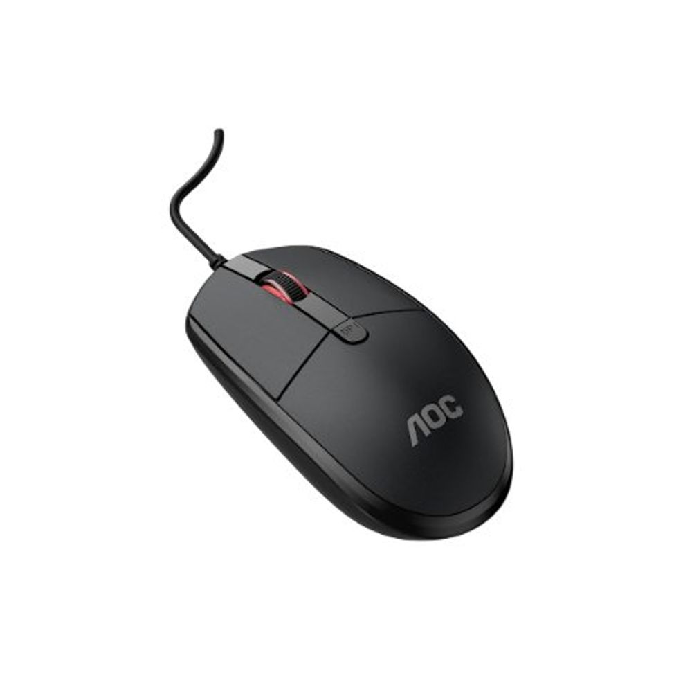 Mouse Para Computador com Fio - Preta — foto 1