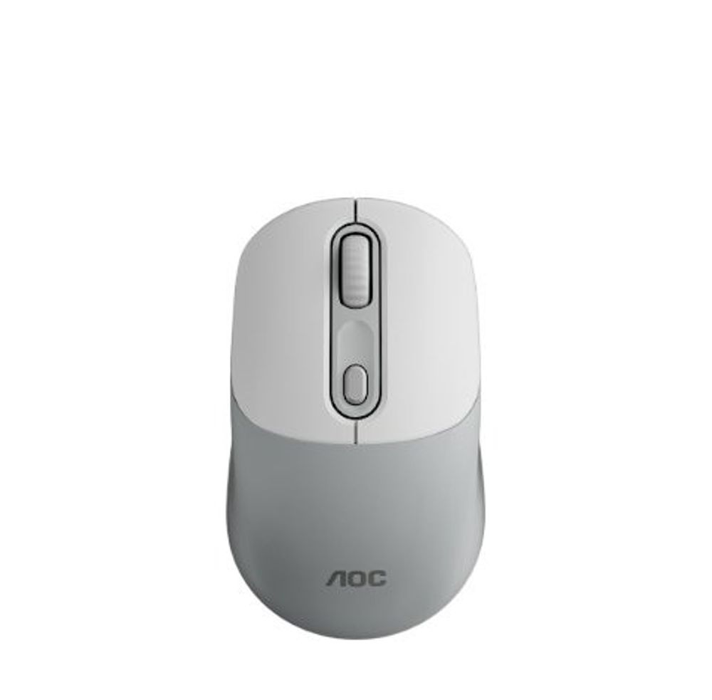 Mouse AOC MS300 Branco Sem Fio Bluetooth 1600 DPI — foto 1