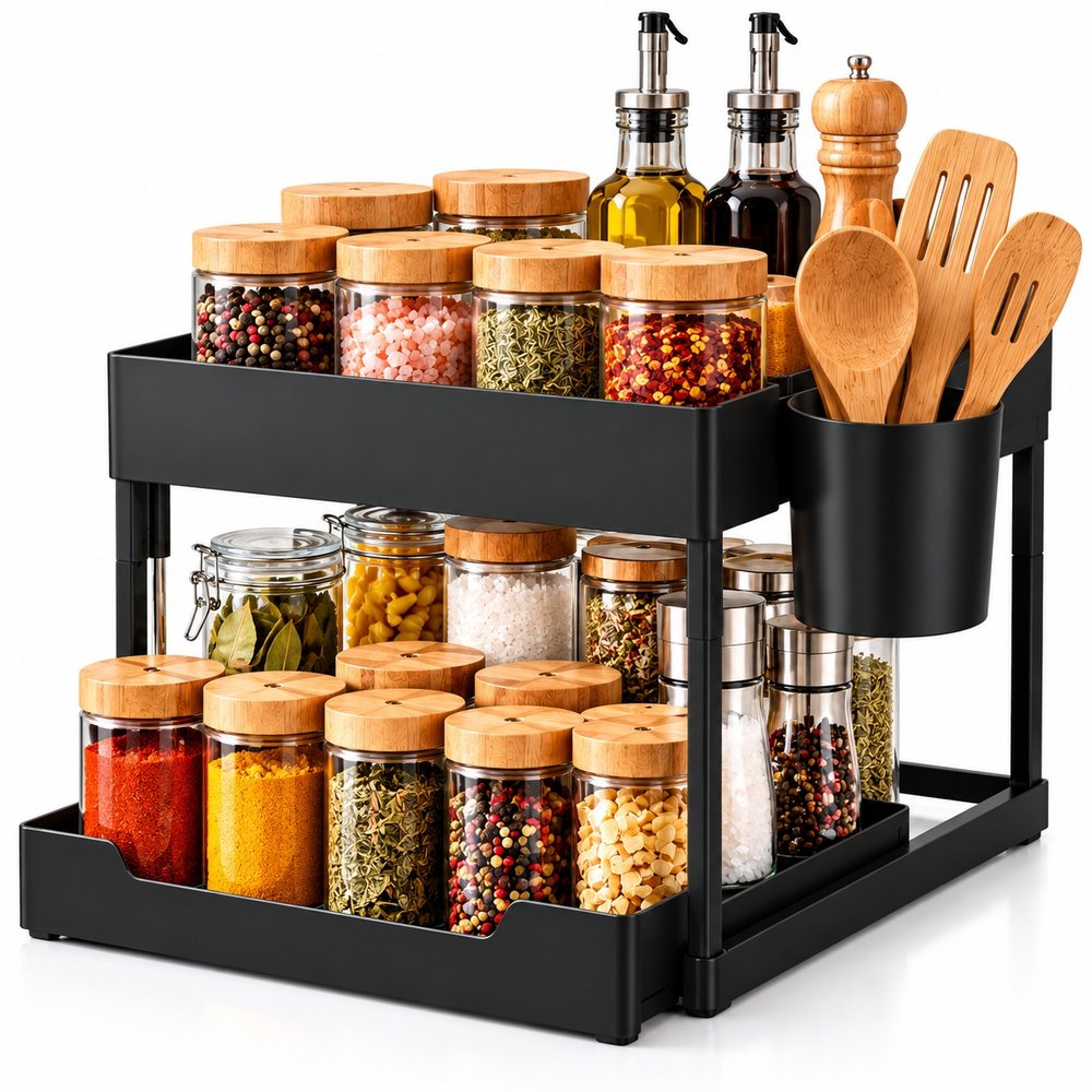 Organizador de Mesa Preto