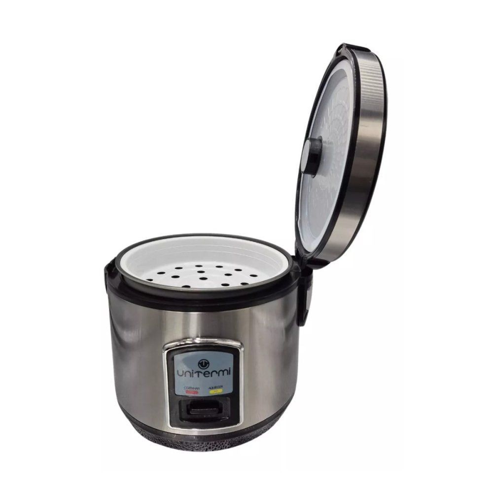 Panela Elétrica de Arroz Unitermi Inox 10 Xícaras 220V — foto 1