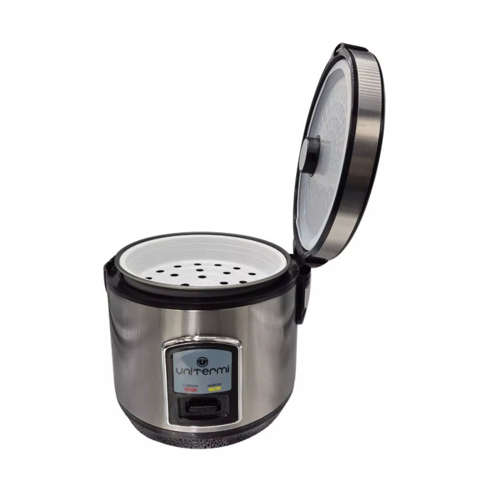 Panela de Arroz Elétrica de Inox 6 xícaras - 127V — foto 1