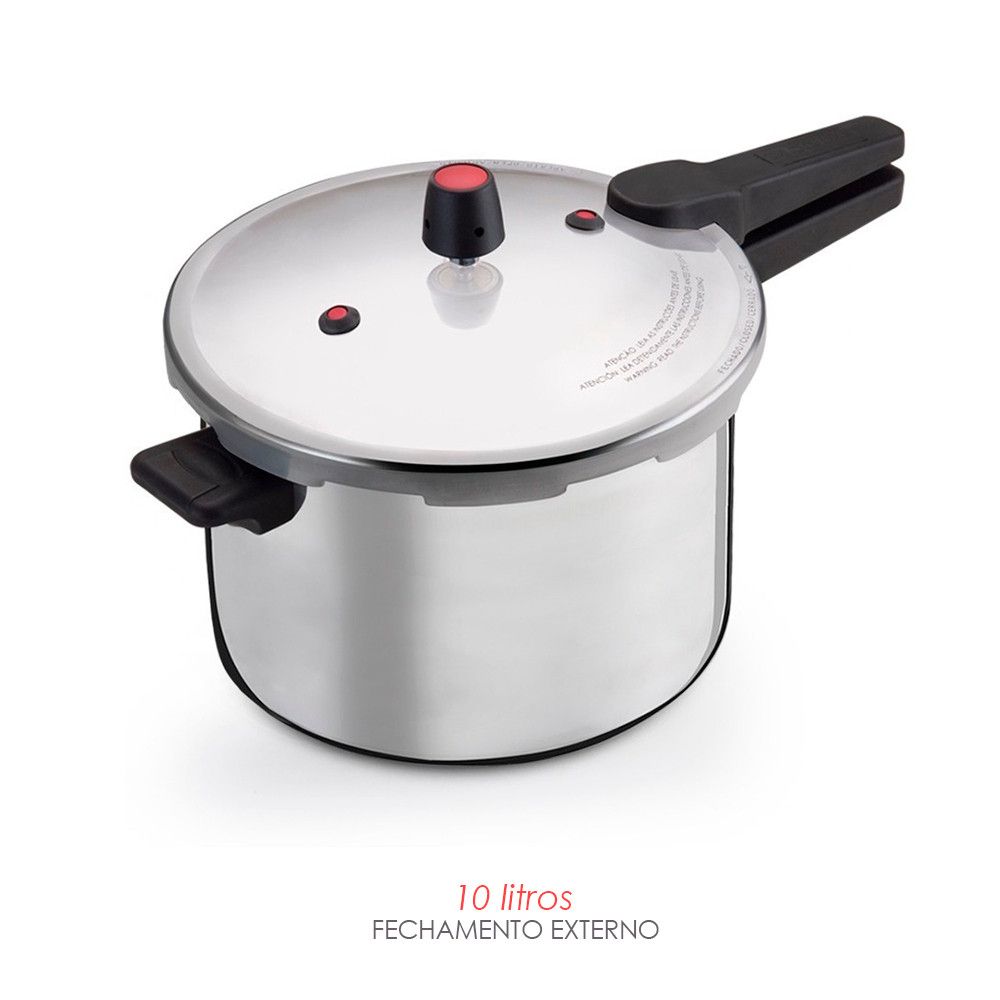 Panela de Pressão Fechamento Externo 10 Litros — foto 1