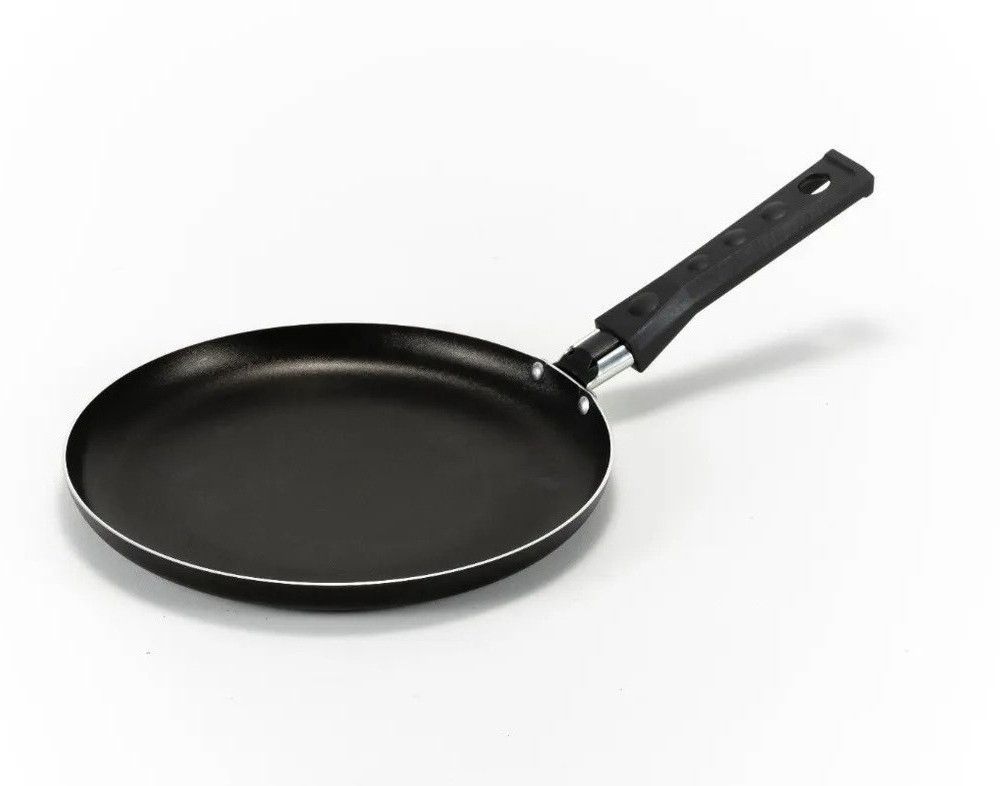 Panquequeira antiaderente 22cm preta — foto 1