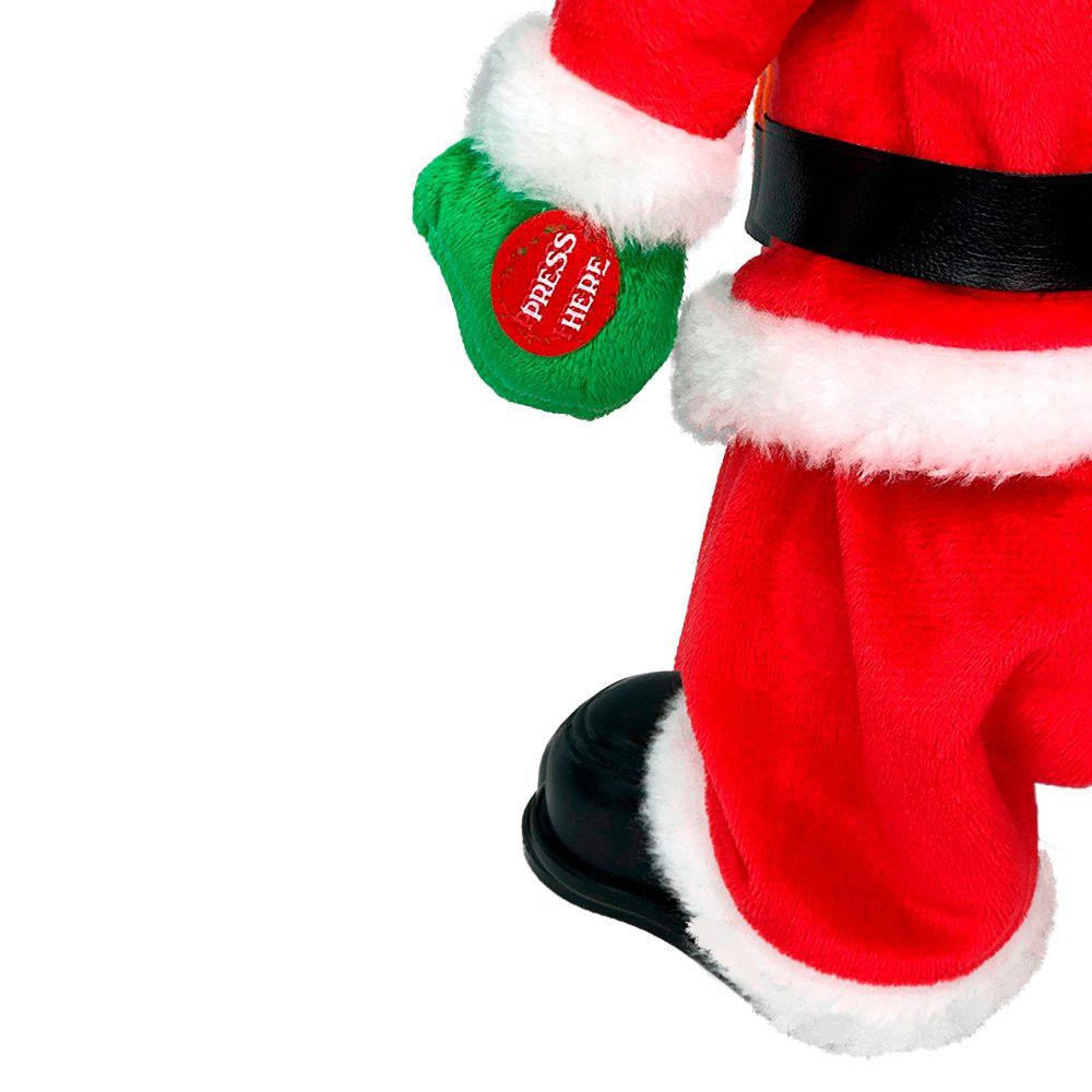 Papai Noel 32cm Musical Dançarino Mexe O Bumbum — foto 1
