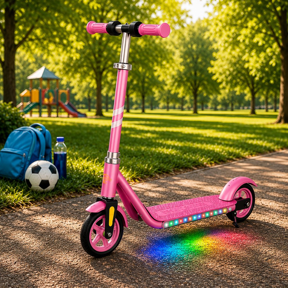 Patinete Elétrico Infantil - Rosa
