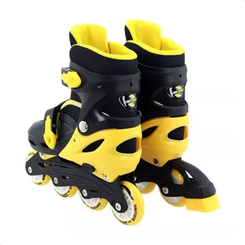 Patins Infantil com Kit de Proteção - Preta — foto 1