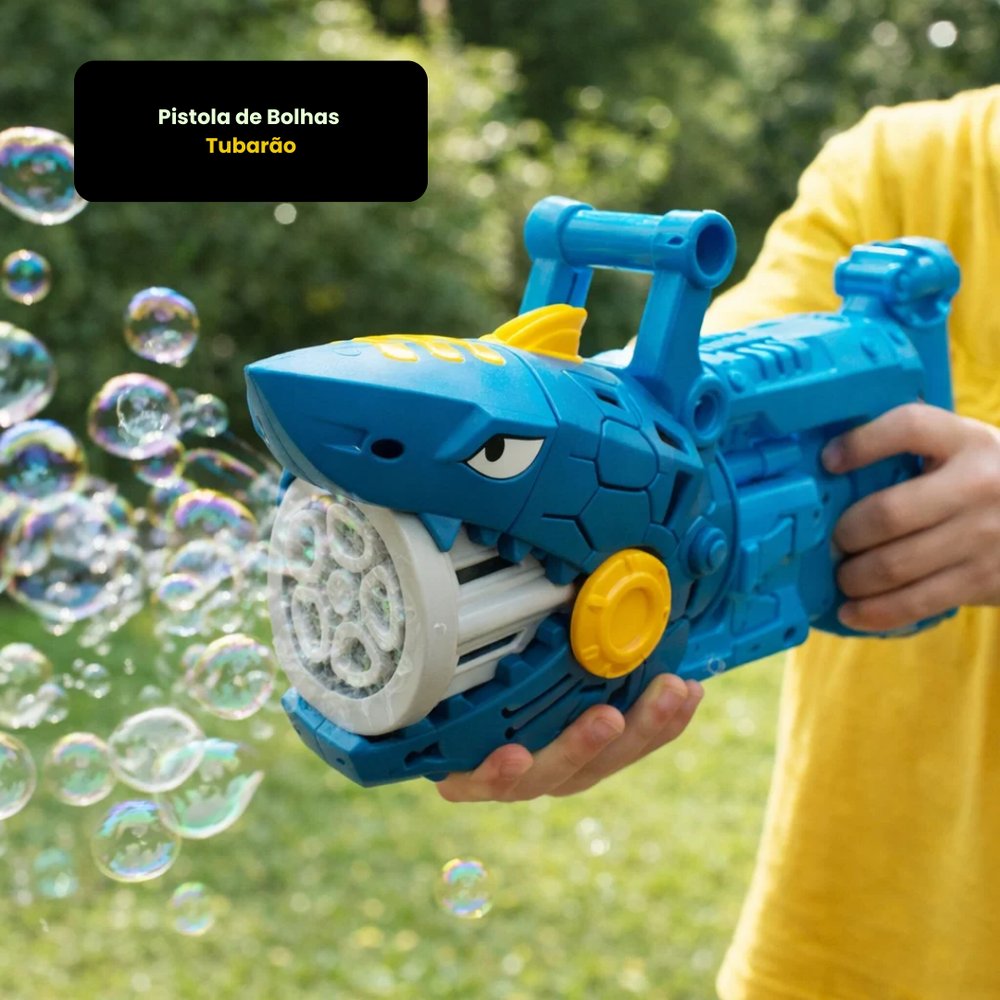 Pistola de Bolhas Tubarão — foto 1