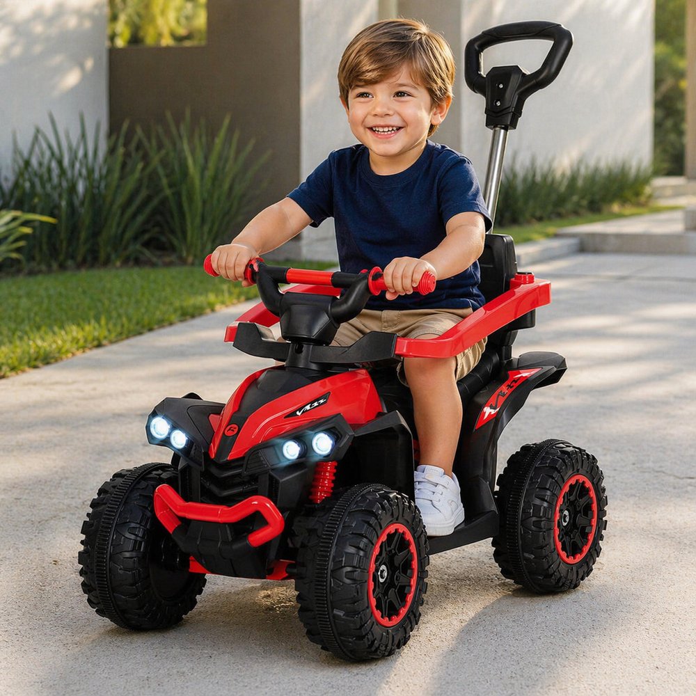 Quadriciclo Eletrico Pimpi Flash Wheels - Vermelho — foto 1