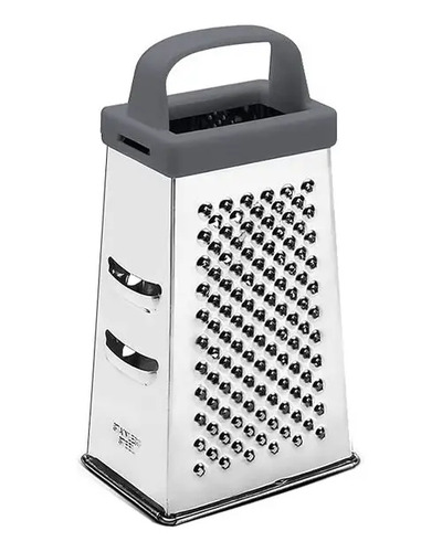 Ralador manual de aço 4 faces para queijo, legumes e frutas