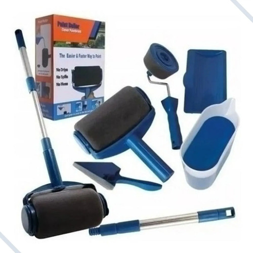 Rolo de Pintura Autocontido com Cabo Extensor e Acessórios