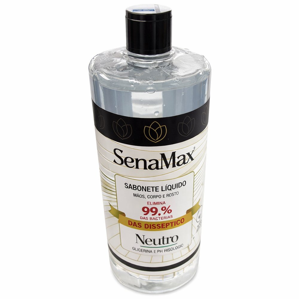 Sabonete liquido Antisséptico para mãos, corpo e rosto 1l — foto 1