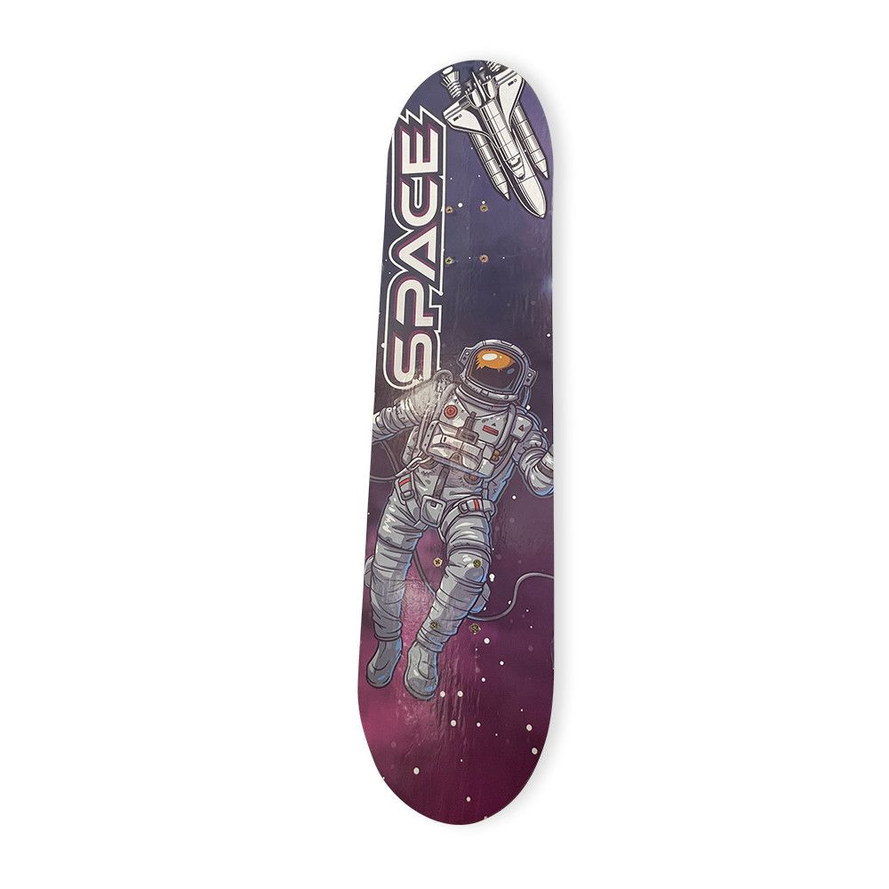 Skate Semi Profissional Space 78 cm Completo Montado com Rodas em Cores Sortidas — foto 1