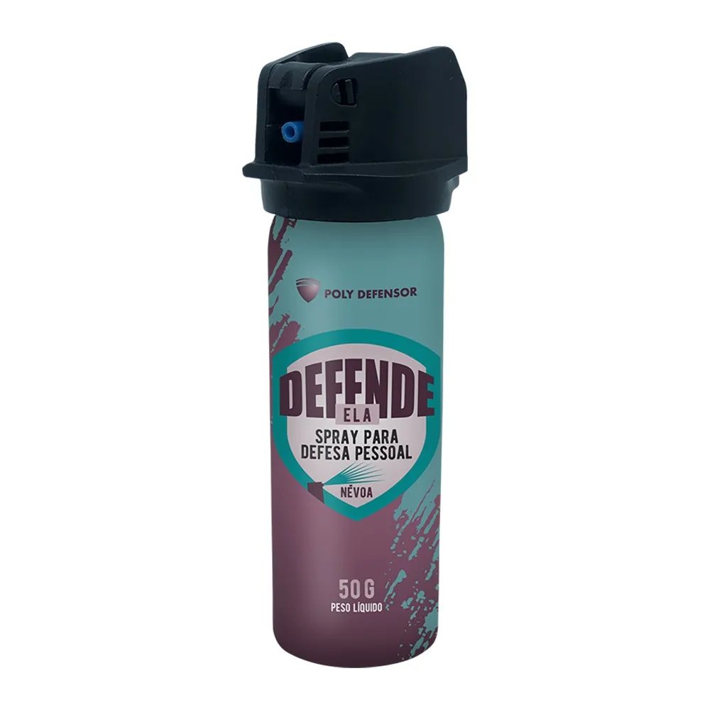 Spray de Defesa Pessoal Poly Defensor 50g Flip-Top — foto 1
