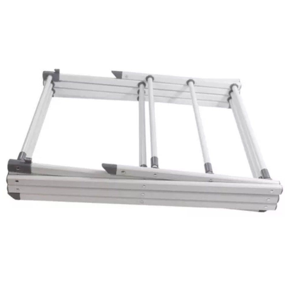 Varal Vertical Retrátil de Chão - Branco — foto 1